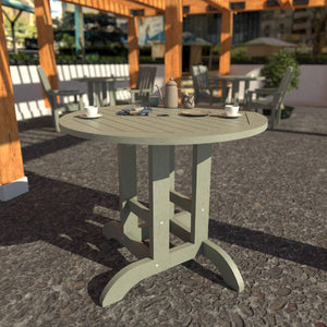 The Sequoia Professional Commercial Grade 36 inch Round Bistro Dining Height Table Dining Height Table