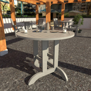 The Sequoia Professional Commercial Grade 36 inch Round Bistro Dining Height Table Dining Height Table