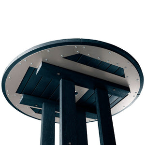 The Sequoia Professional Commercial Grade 36 inch Round Counter Height Bistro Dining Table Dining Table