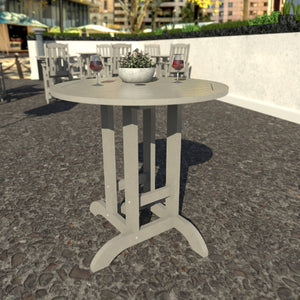 The Sequoia Professional Commercial Grade 36 inch Round Counter Height Bistro Dining Table Dining Table