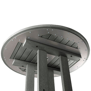 The Sequoia Professional Commercial Grade 36 inch Round Counter Height Bistro Dining Table Dining Table