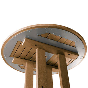 The Sequoia Professional Commercial Grade 36 inch Round Counter Height Bistro Dining Table Dining Table