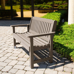The Sequoia Professional Commercial Grade Exeter 4' Garden Bench Garden Bench