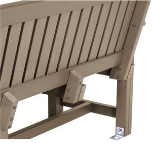The Sequoia Professional Commercial Grade Exeter 4' Garden Bench Garden Bench