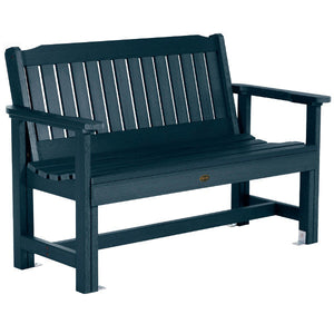 The Sequoia Professional Commercial Grade Exeter 4' Garden Bench Garden Bench Federal Blue