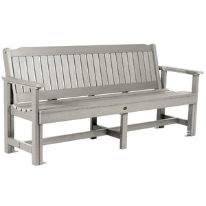 The Sequoia Professional Commercial Grade Exeter 6' Garden Bench Garden Bench Harbor Gray