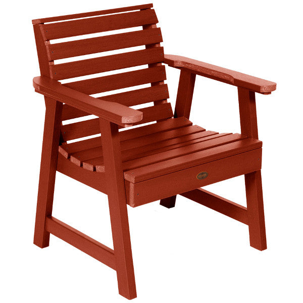 The Sequoia Professional Commercial Grade Glennville Lounge Chair Lounge Chair Rustic Red