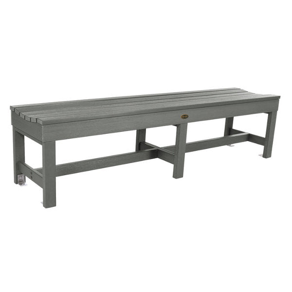 The Sequoia Professional Commercial Grade Weldon 6ft Backless Picnic Bench Coastal Teak