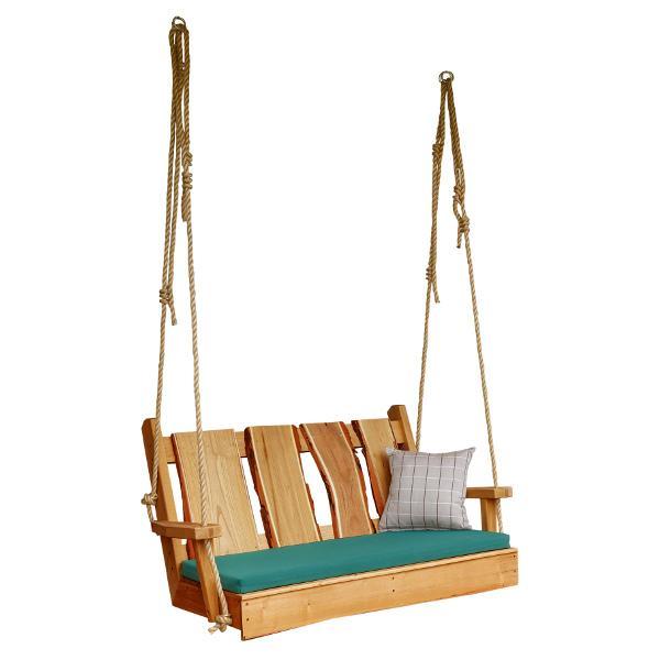 Timberland Swing with Rope Porch Swing 4ft / Cedar Stain