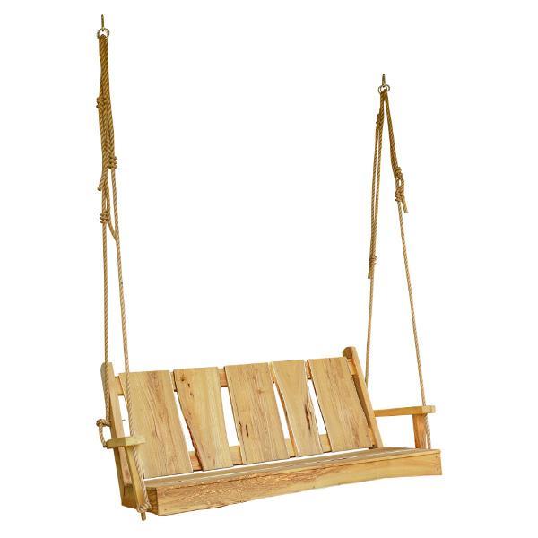 Timberland Swing with Rope Porch Swing 5ft / Natural Stain