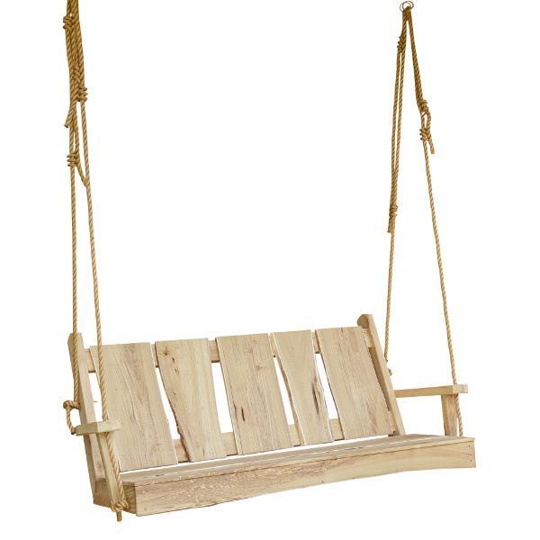 Timberland Swing with Rope Porch Swing 5ft / Unfinished