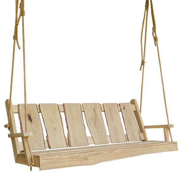 Timberland Swing with Rope Porch Swing 6ft / Unfinished