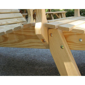 Treated Pine Chaise Lounge w/Arms