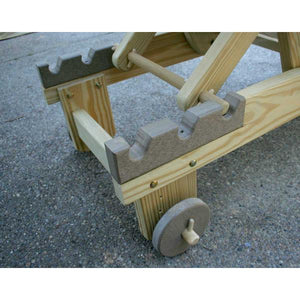 Treated Pine Chaise Lounge w/Arms