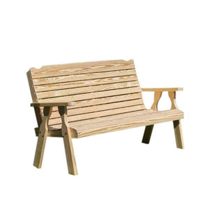Treated Pine Crossback Garden Bench