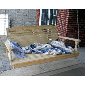 64" Treated Pine Crossback Swingbed