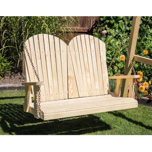 Treated Pine Curveback Porch Swing