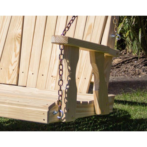 Treated Pine Curveback Porch Swing Porch Swing