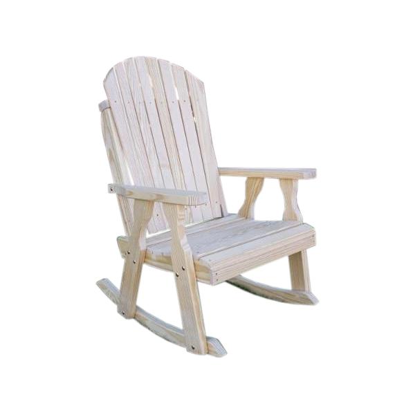 Treated Pine Curveback Rocking Chair
