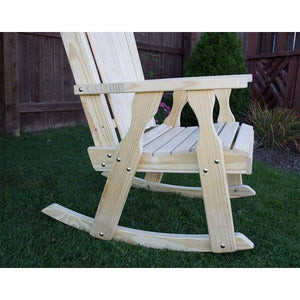 Treated Pine Curveback Rocking Chair