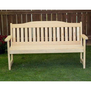 Treated Pine English Garden Bench - The Charming Bench Company