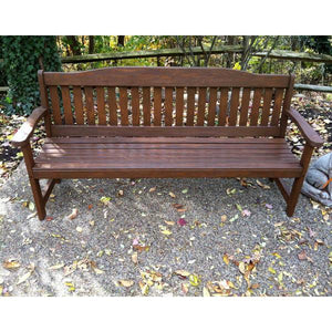 Treated Pine English Garden Bench - The Charming Bench Company