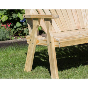 Treated Pine Fanback Garden Bench
