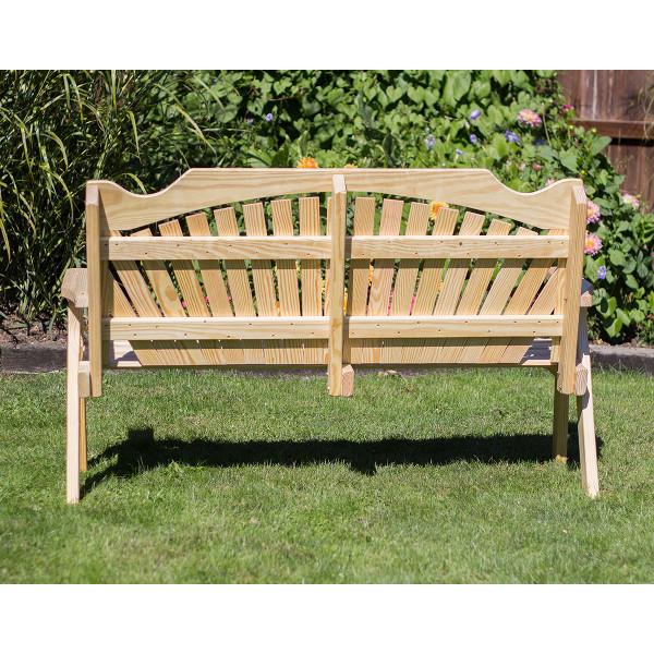 Treated Pine Fanback Garden Bench Garden Bench