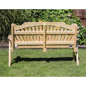 Treated Pine Fanback Garden Bench
