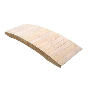 Treated Pine Fiore Plank Garden Bridge Bridge