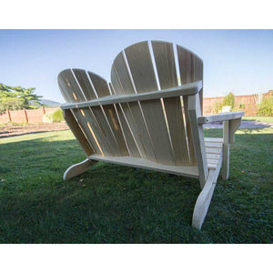 Treated Pine Low Curveback Garden Bench