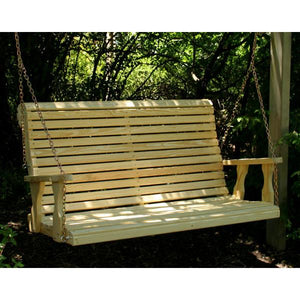 Treated Pine Rollback Porch Swing