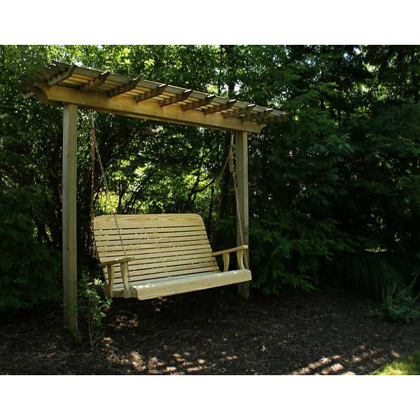 Treated Pine Rollback Porch Swing Porch Swing