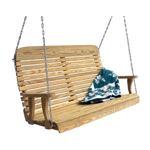 Treated Pine Rollback Porch Swing Porch Swing
