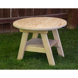 Treated Pine Round Table Round Table