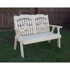 Treated Pine Starback Bench