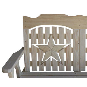 Treated Pine Starback Bench Outdoor Bench