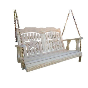 Treated Pine Starback Porch Swing Outdoor Bench