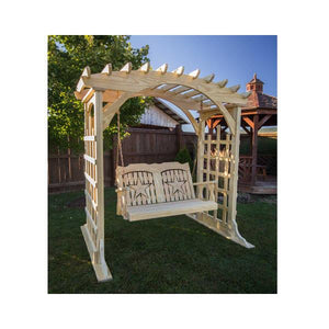 Treated Pine Starback Porch Swing Outdoor Bench