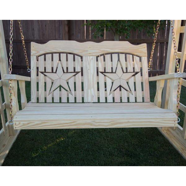 Treated Pine Starback Porch Swing Outdoor Bench