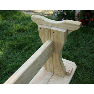 Treated Pine Trestle Garden Bench Garden Bench