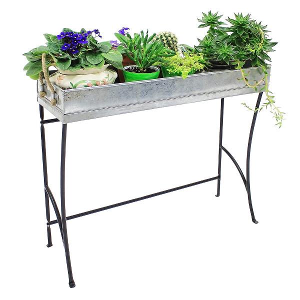 galvanized plant hanger Trestle Plant Stand