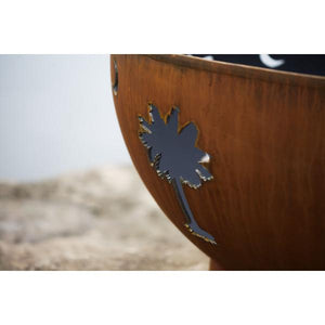 Tropical Moon Fire Pit