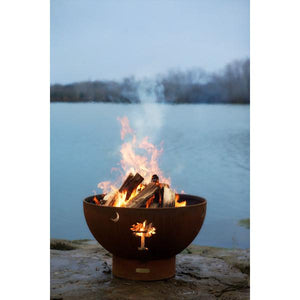 Tropical Moon Fire Pit