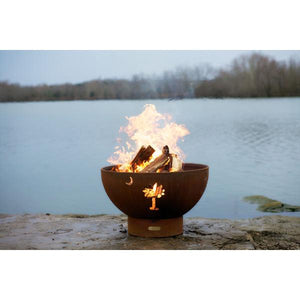 Tropical Moon Fire Pit