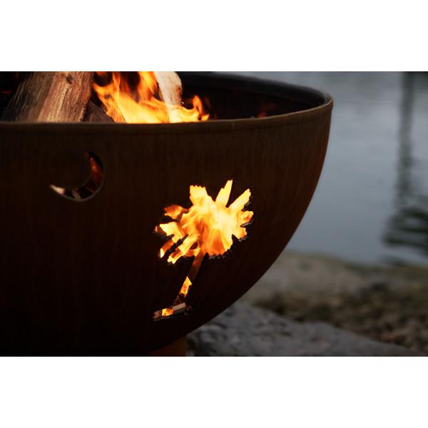 Tropical Moon Fire Pit