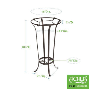 Tulip Plant Stand With Insert Plant Stand