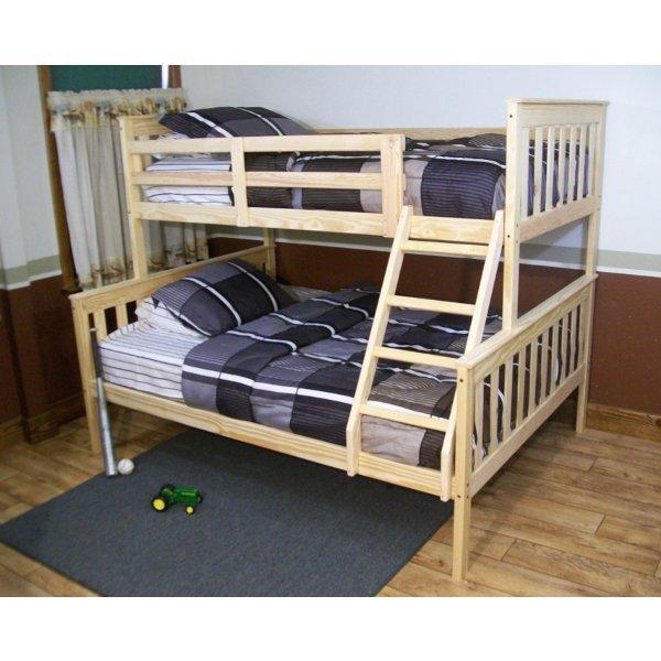 Twin over Full Mission Bunkbed - The Charming Bench Company