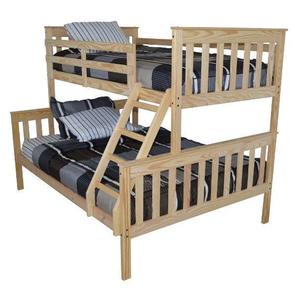 Twin over Full Mission Bunkbed - The Charming Bench Company