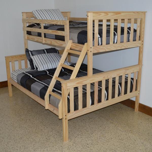 Twin over Full Mission Bunkbed - The Charming Bench Company